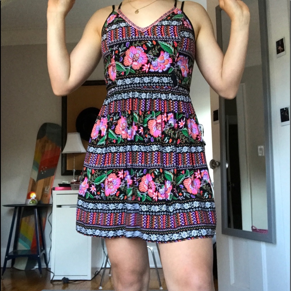 Patterned Island Dress!